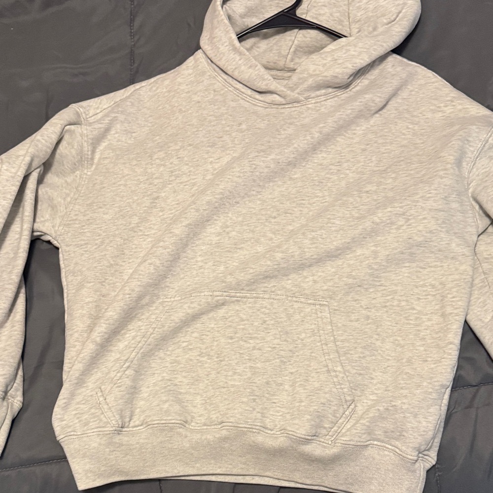 Hollister Light Gray Women's Hoodie